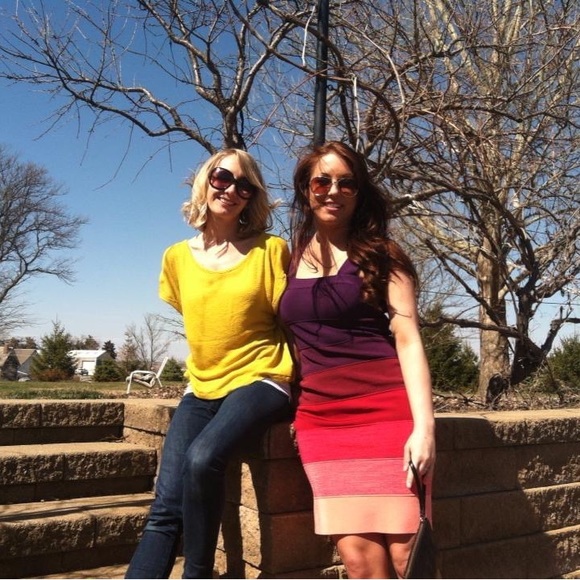 Express color block party dress, size small - Picture 5 of 5